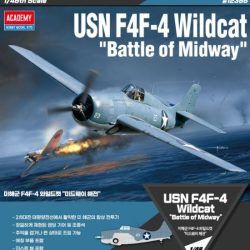 US Navy F4F-4 Wildcat Battle Of Midway 1/48 F4F4 - ITAAC12355
