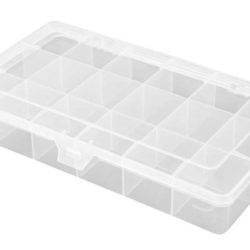 Scatolina porta minuteria a 18 scomparti 210x119x34,5mm - RBT-R14030