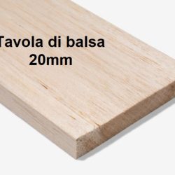 Tavola di balsa 20x100x1000mm 1pz - PCHC6451