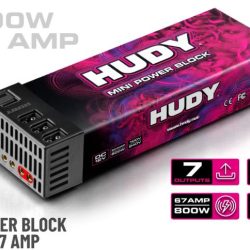 Alimentatore Hudy Mini Power Block 800 Watt 67A 12v 810gr - HUD103700-EU