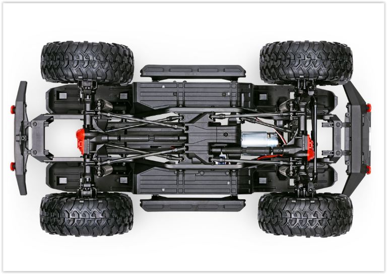 TRX4 Sport High Trail Edition blu 1/10 montata - TXX82044-4BLU - immagine 7