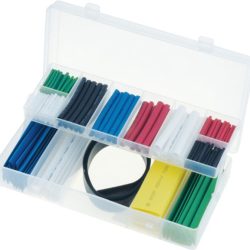 Set di tubi termoretraibili 171pz in una pratica scatolina - DONSRS171