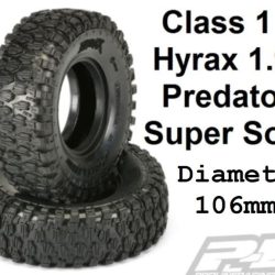 ProLine Class1 Hyrax 1.9 106mm Scaler mescola Predator Super Soft - PRO10142-03