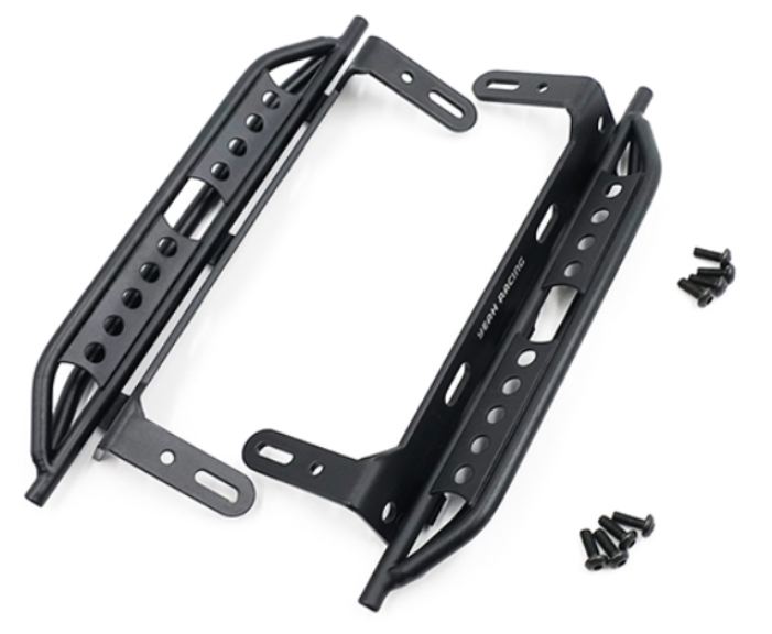 Pedane laterali in metallo nere per Traxxas TRX-4 Defender e Bronco - GPEDTRX4-053