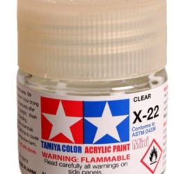 Colore acrilico X-22 Clear 6pz da 10ml trasparente lucido - TAM81522