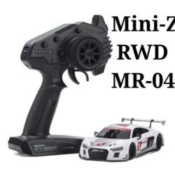 Audi R8 LMS 2015 bianca (Mini-Z RWD MR04 W-MM - KYO32357AS