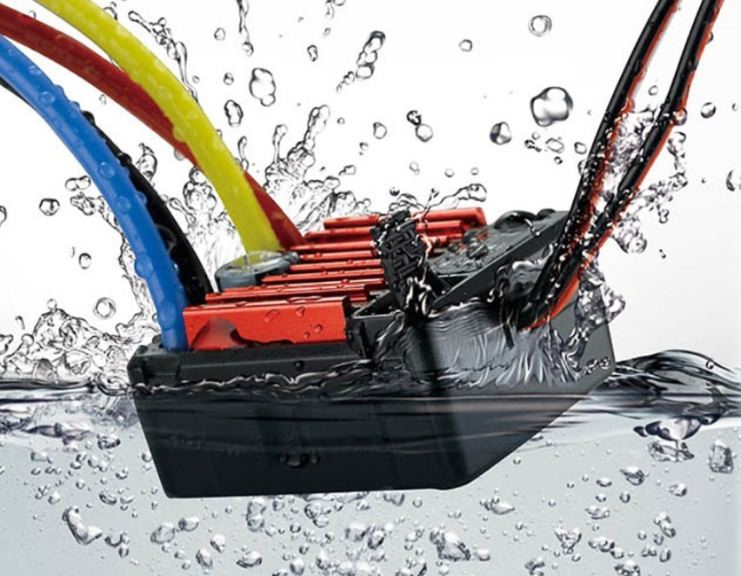 Regolatore Quicrun1060 Deans 1/10 60A waterproof per auto a spazzole - GPED30120203 - immagine 4