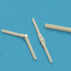 Cerniere a perno lunghe 48mm 10pz diametro 2,5mm - PCHX0851