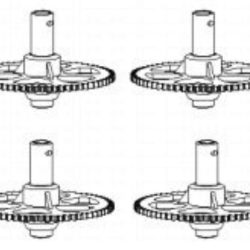 NE400860 CORONE + ASSI 4pz GV3 4pz GALAXY VISITOR 3 - ROBNE252904