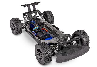 Ford Fiesta ST verde Rally oltre 96km/h VXL-3S 1/10 4wd brushless - TXX74276-4GRN - immagine 4