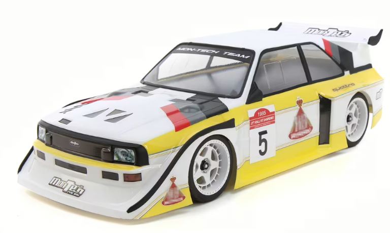 Carrozzeria Audi S1 quattro rally 190mm 1/10 trasparente - GPEDMT024-010