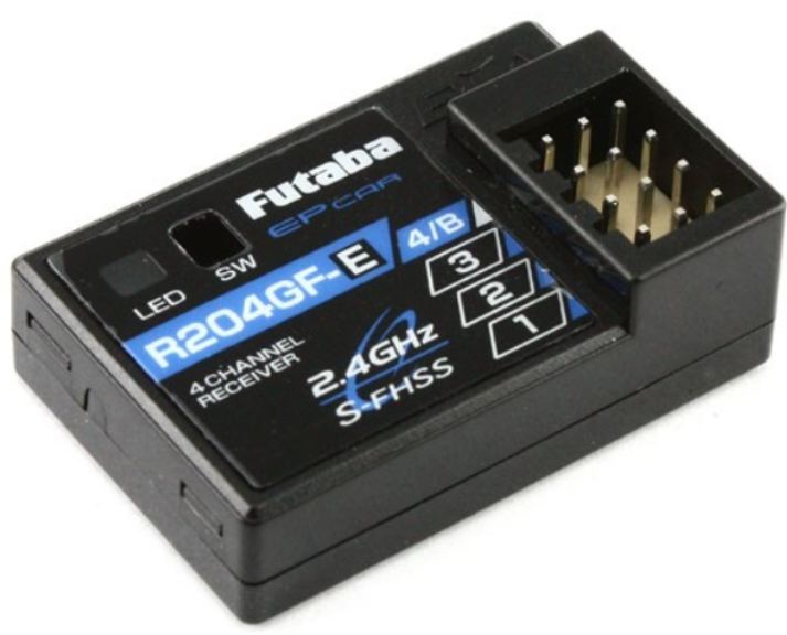 Ricevente 4ch RX R204GF-E S-FHSS 2,4Ghz con antenna integrata per auto - RADFU109E