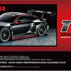 Porsche 911 GT3 R nera (922) TT02 4wd 1/10 regolatore incluso - TAM58745