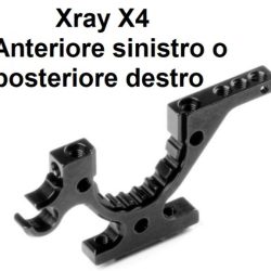 X4 parte inferiore in ergal del banchino anteriore SX o posteriore DX - HUD302773