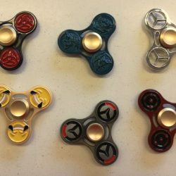 SIGN METAL FIDGET SPINNER TROTTOLA ANTISTRESS - RADSP002