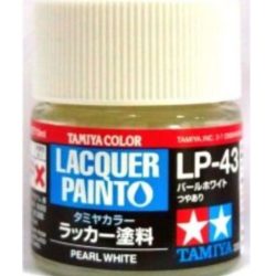 LP-43 PEARL WHITE 1pz bottiglietta colore a smalto - TAM82143-1PZ