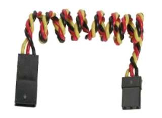 PROLUNGA 60cm TWISTED HITEC CON CONTATTI DORATI - HIT54611