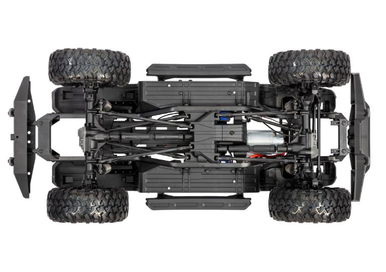 Land Rover Defender grigio TRX4 1/10 carrozzeria clipless - TXX82256-4SLR - immagine 9