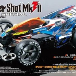 Thunder Shot MKII telaio MS Mini4wdPro carrozzeria policarbonato - TAM95463