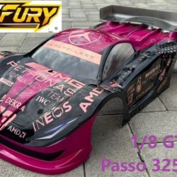 Carrozzeria Genius GT Fury 1/8 passo 325mm - HUDGE05710-45