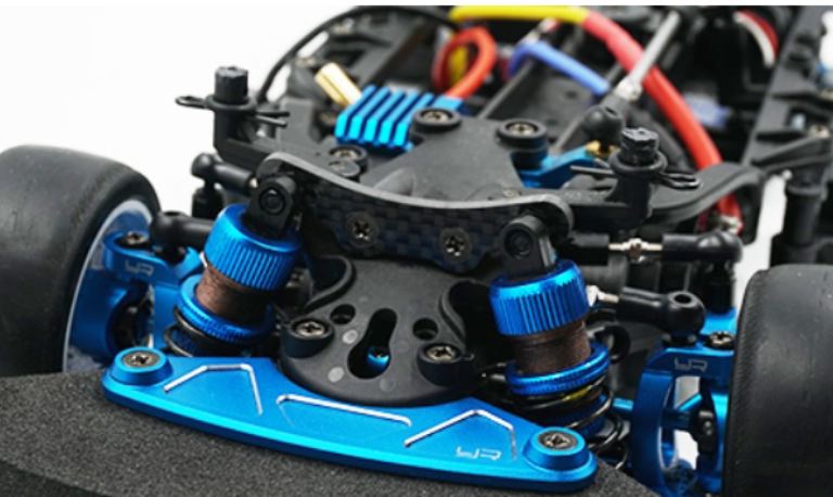 Set supporti Tamiya M07 anteriori e posteriori per ammortizzatori corti - GPEDTAMC-060 - immagine 2