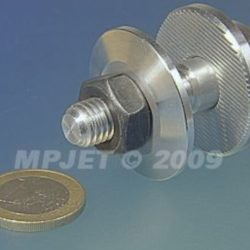 Mozzo porta elica albero 8mm lungo 50mm diametro filettatura 10mm - MPJ4695