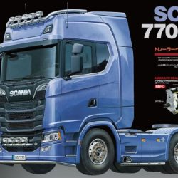 Scania 770S 6x4 Body Painted Silver 1/14 - TAM56373