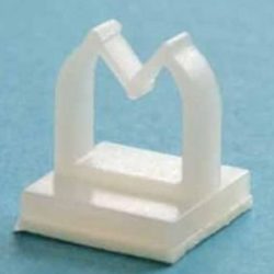 MINI SUPPORTO PER CAVI DA  9mm 10pz CON ADESIVO - PCHX7060-9