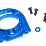 SUPPORTO MOTORE IN ERGAL  TT02 BLU REGOLABILE      TT02-013BU - GPEDTT02-013B