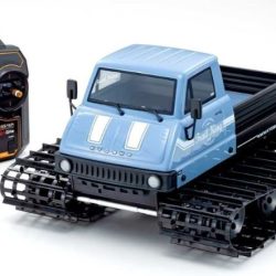 Trail King blu 1/12 EP Veicolo Cingolato gatto delle nevi - KYO34903T2