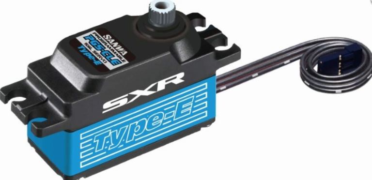Servo Sanwa a basso profilo SLVR SRG PGS-CLE 12,8kg 0,09sec - SCO107A54633A