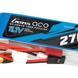 LiPo TX 11,1v 2700mAh Gens Ace 3s1p connettore Futaba e BEC - GEN27003STXFJ