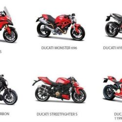 Moto Ducati 1/12 1pz - MAI00147