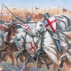 CAVALIERI TEMPLARI        1/72 - ITA6125