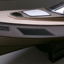 Galaxy Luxury Yacht scala 1/25 lungo 650mm kit in legno - M705