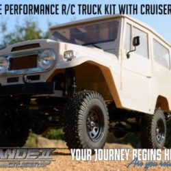 RC4WD GELANDE II TRUCK IN KIT CON CARROZZERIA CRUISER - RC4ZK0051