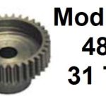 Pignone 31T modulo 48 foro da 3,17mm - RBT-RW4831