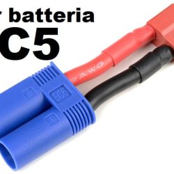 Adattatore EC5 maschio Deans femmina per batteria EC5 - SUGF-1301-091