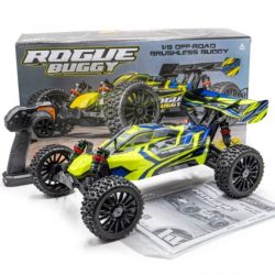 Rogue Buggy 1/8 gialla completa con LiPo e caricabatterie - IMOROGBPACK-Y