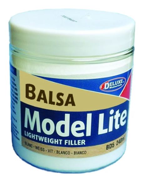 DELUXE stucco leggero color balsa Balsa tint Model Lite Lightw. filler - NOCDL-BD6