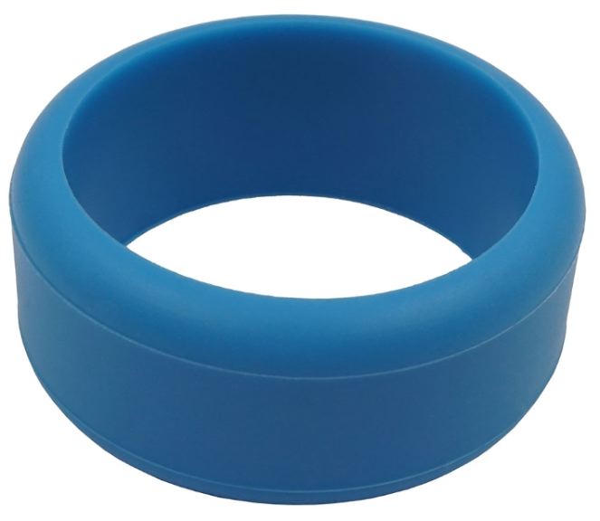 Ruota blu in silicone per volantino radiocomandi da 41-42mm - GPEDYA-0617BU