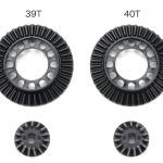 Corone Palo Rigido 39 e 40T  XV-02 anche per (TT02 con 22047) - TAM51704