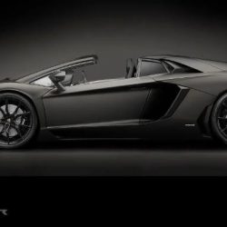 Lamborghini Aventador LP 700-4 Roadster nero opaco 1/8 2013 - LIMHK121F