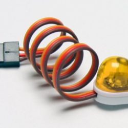 Lampeggiante giallo da 11mm a led - PCHC6960