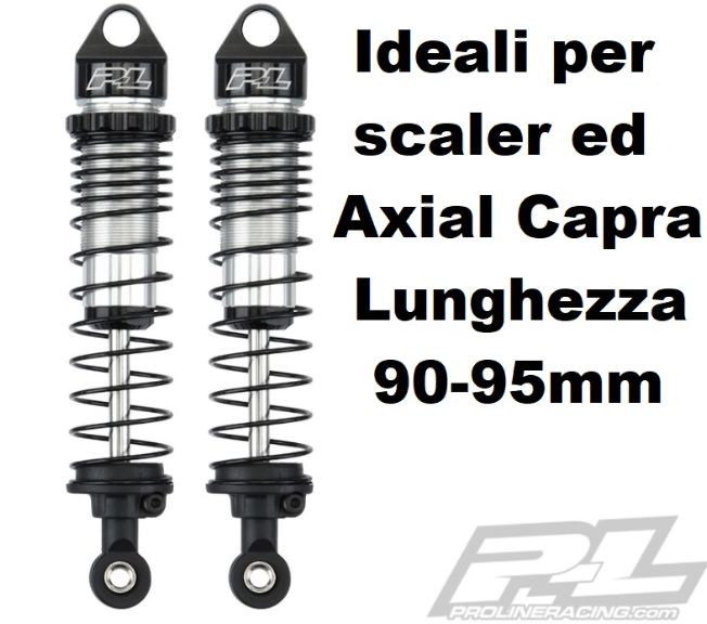 Ammortizzatori ProLine Big Bore 90-95mm per Scaler ed Axial Capra - PRO6343-00