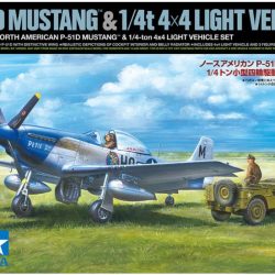 Set aereo P51D & 1/4 Tonnlight Vehicle 1/48 P-51D - TAM25205