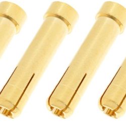 ADATTATORI DA 4mm A 5mm CONNETTORI DORATI - SUGF-1000-016