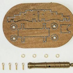 CANNONE DA MONTARE 1pz    45mm - M30544