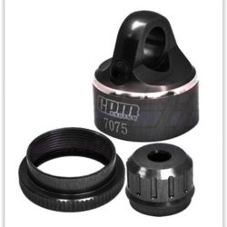 Promoto MX Losi Tappi ammortizzatore in metallo - PROMMXDPCAPBK