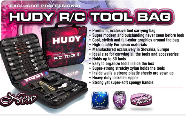 Borsa porta attrezzi Hudy exclusive edition 28X25cm - HUD199010 - immagine 5